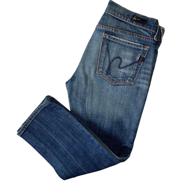 ⭐️Citizens of Humanity Medium Kelly #063 Stretch Capri/Cropped Jeans Size 27. - Picture 1 of 6